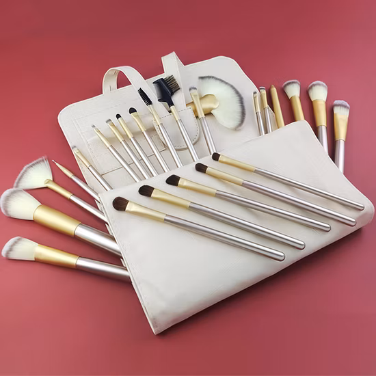 Makeup Brushes Sets Portable Cosmetic Beauty Tools 12 and 24PC Full Set of Brushes Travel Makeup Brush Accessories
