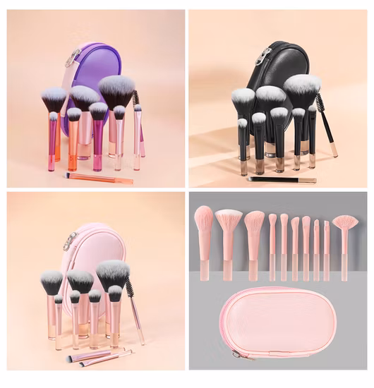メイクアップ ブラシ 13 本セット トラベル ブラシ ポータブル チーク ブラシ